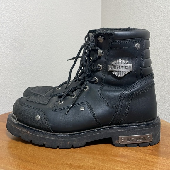 Harley-Davidson Other - Men’s Harley Davidson Stealth Riding Boot Wolverine Military Style Black 8.5